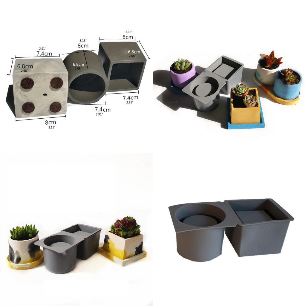 Home Office Equipment - 31BB Silicone Mold Flower Pot Mould