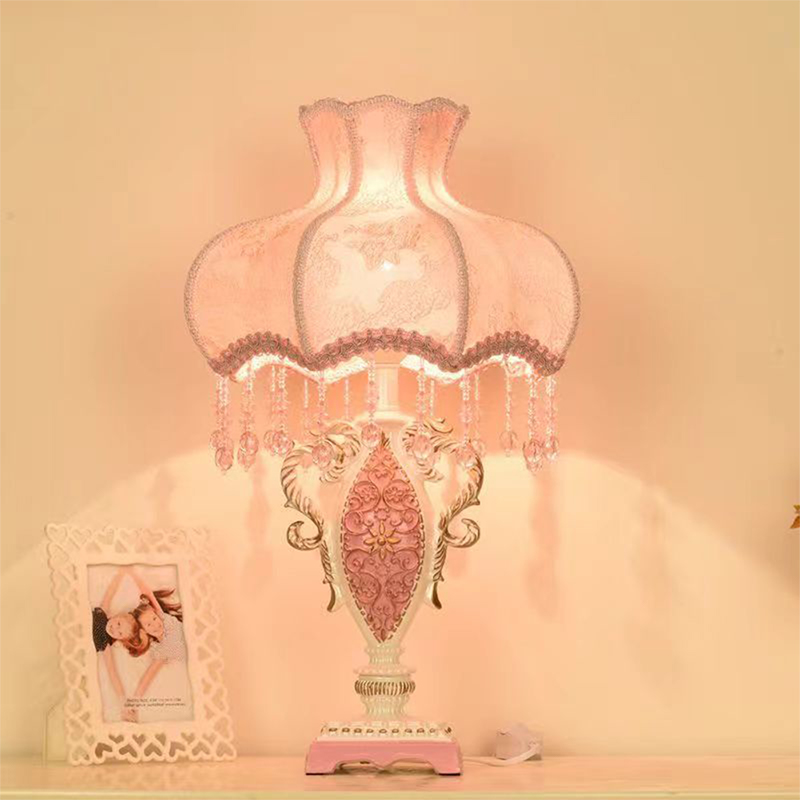 Desk Lamp Led - European Pink Table Lamp Luxurious Living
