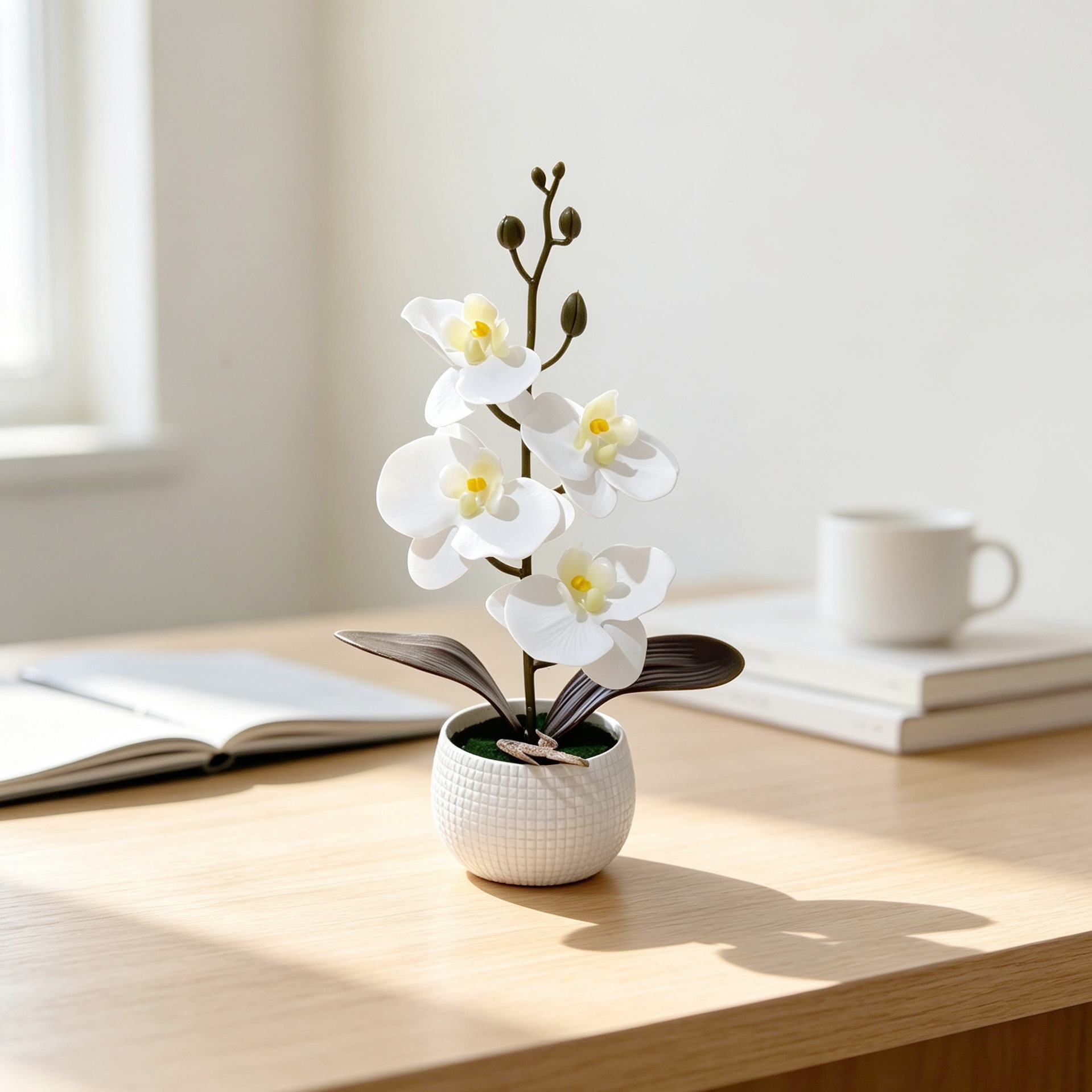 Lifelike Artificial Phalaenops - Home Office Depot recension och pris