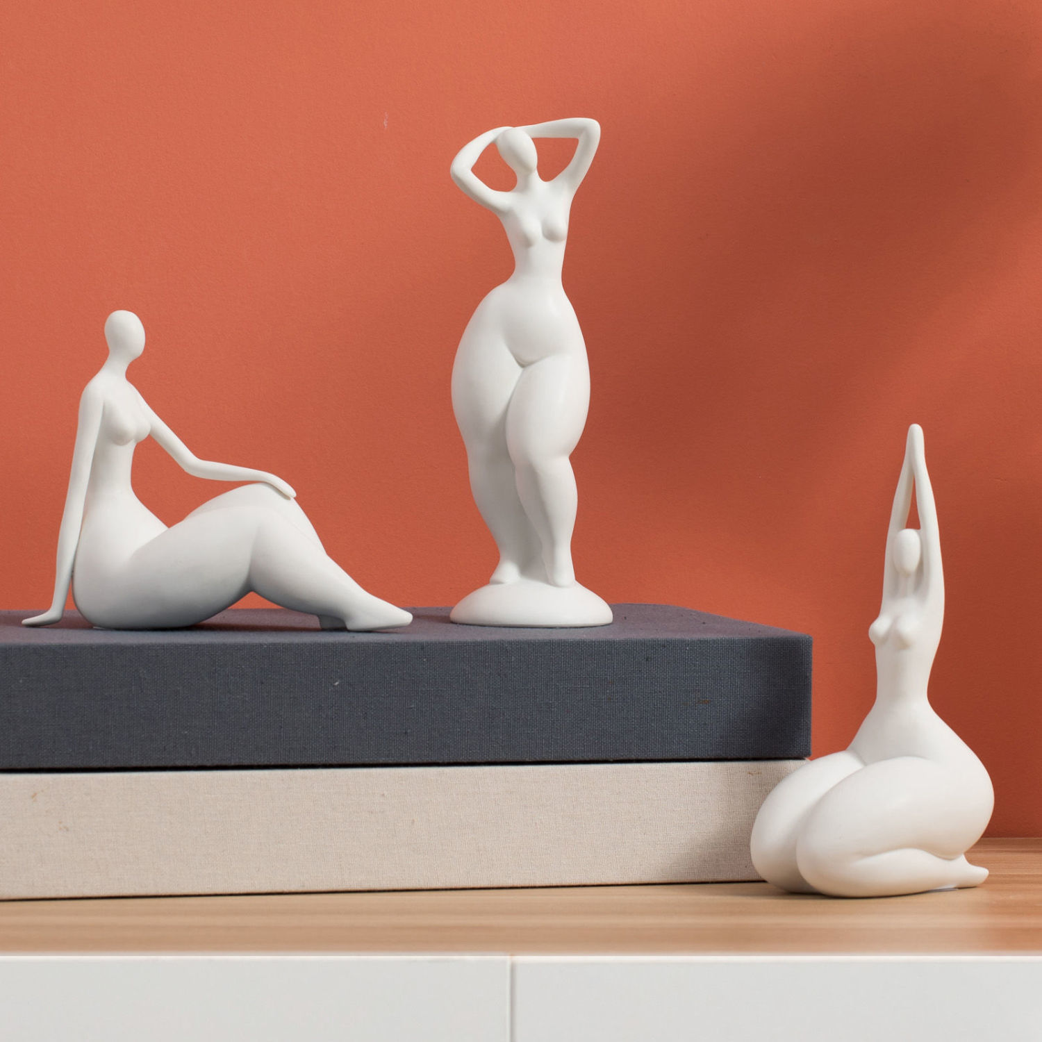 Modern Minimalist Abstract Cer - Home Office Yoga Room Ideas recension och pris