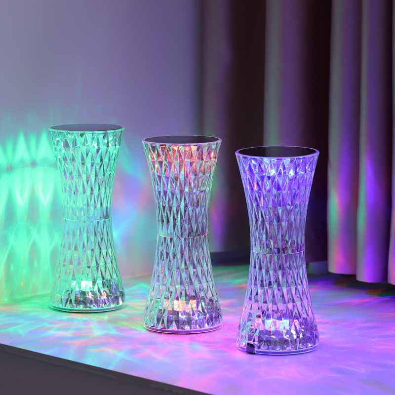 Crystal Bedside Table Lamps Xm - Desk Lamp Led recension och pris