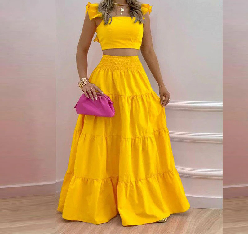 Skirt Y2k Two Piece Set Womans - Home Office For Two recension och pris