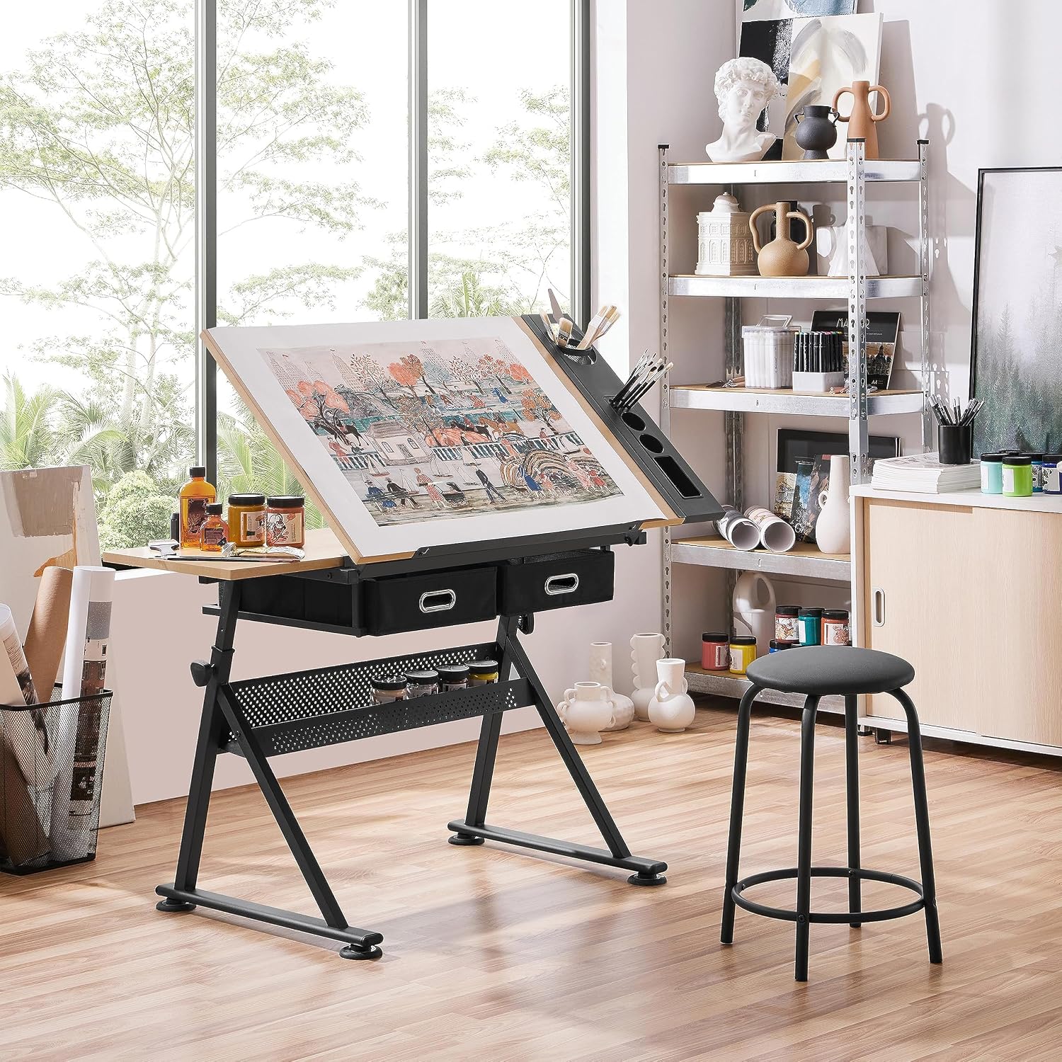 Adjustable Drafting Table Art  - Office Table Home recension och pris