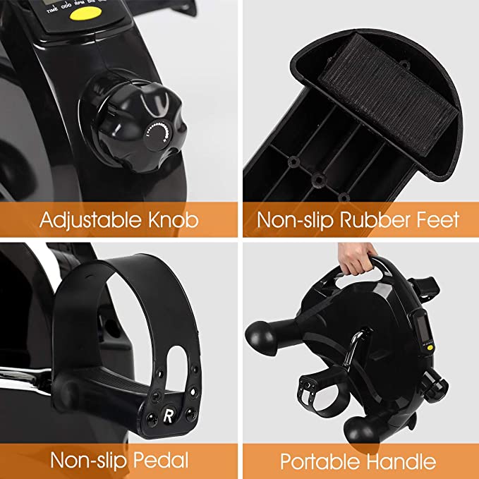 Under Desk Mini Elliptical Bik - Home Office Equipment recension och pris