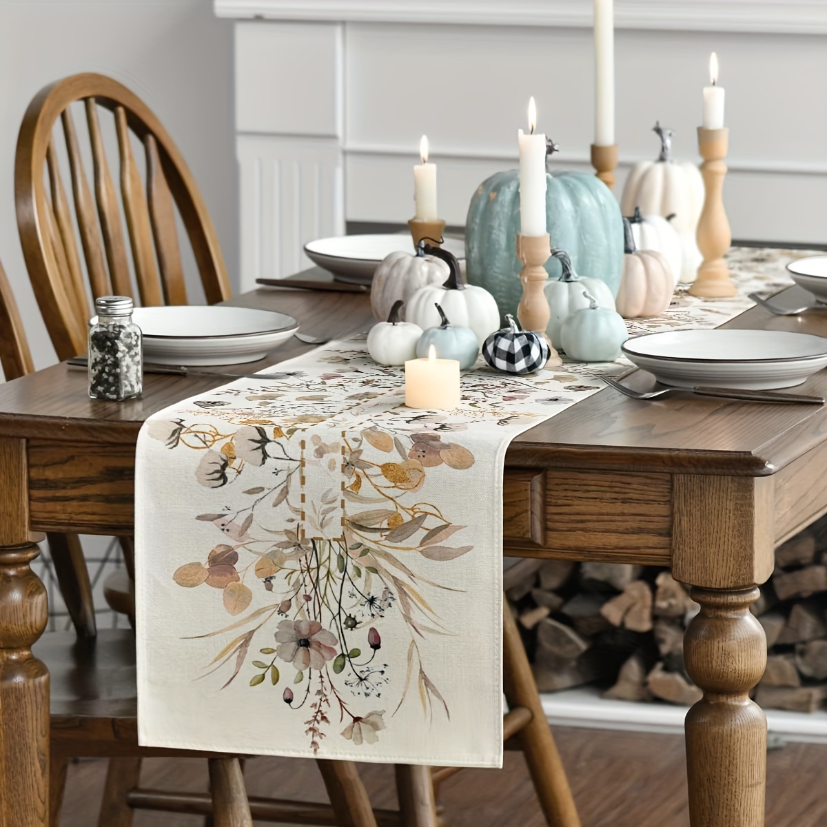1pc Autumn Harvest Table Runne - Home Office News recension och pris