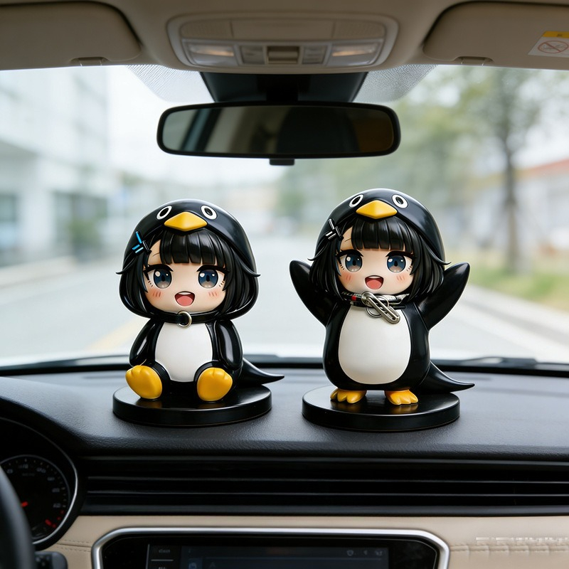 Guguga Little Penguin PVC Figu - Home Office Romance Manga recension och pris