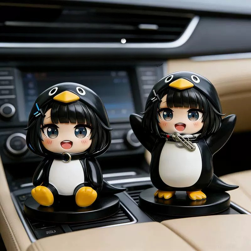 Guguga Little Penguin PVC Figu - Home Office Romance Manga recension och pris