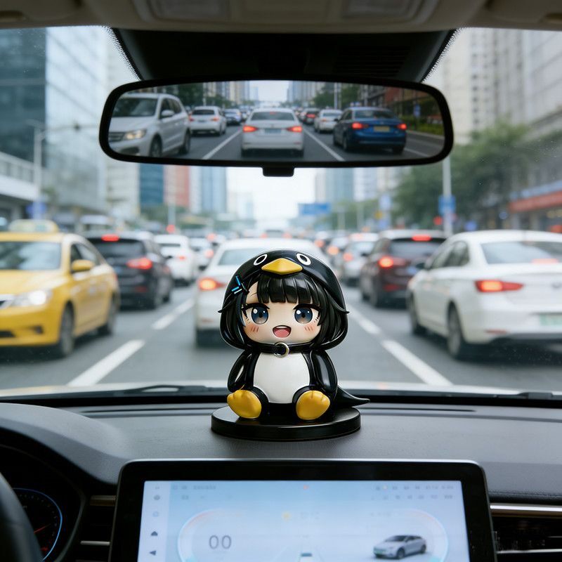 Guguga Little Penguin PVC Figu - Home Office Romance Manga recension och pris
