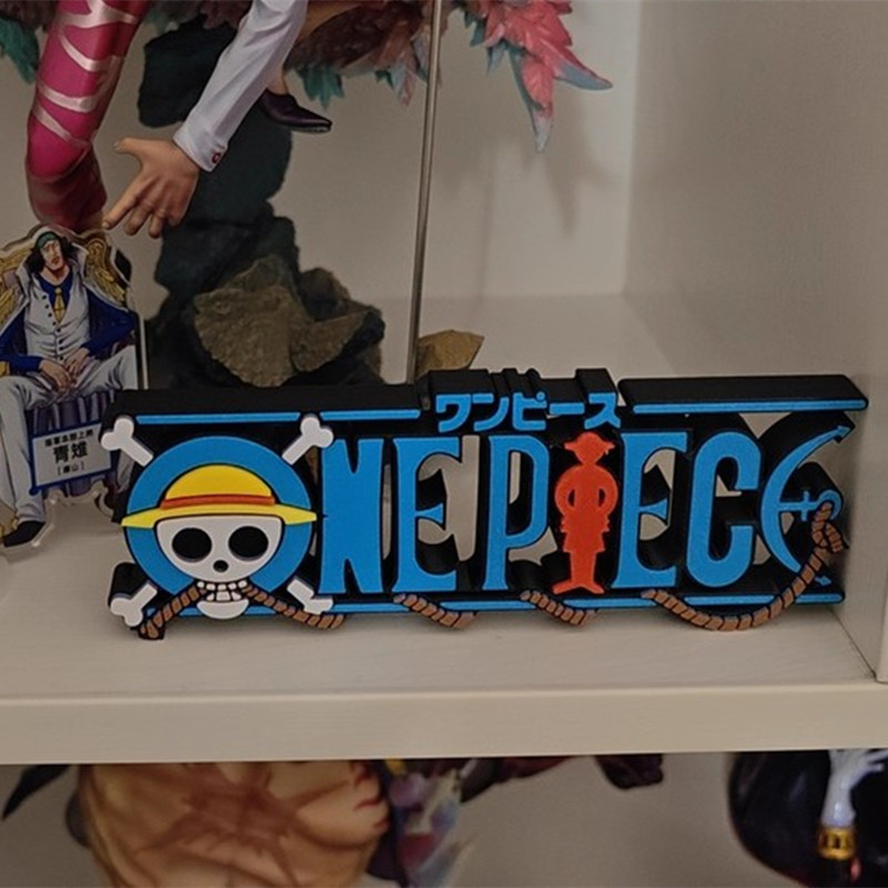 3D Logo One Piece Printed Sign - Home Office Romance Manga recension och pris