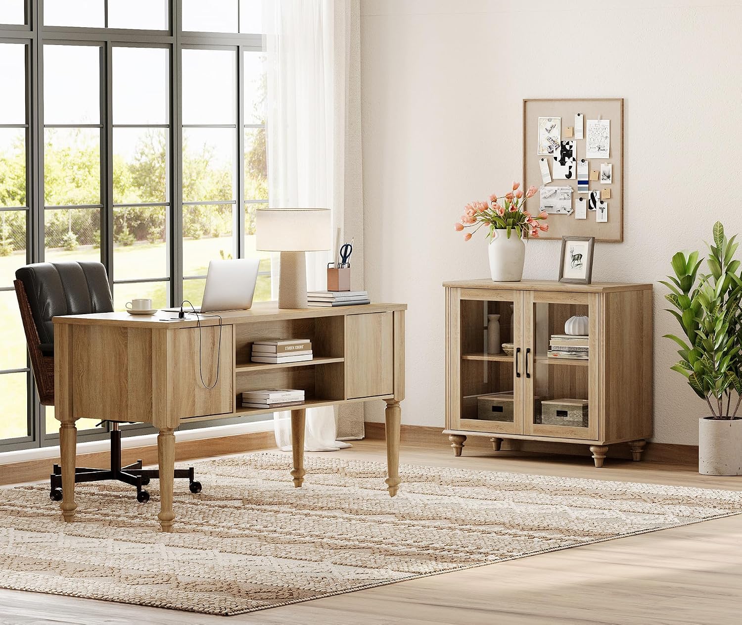 56'' Executive Desk Charging S - Desk Charging Station recension och pris