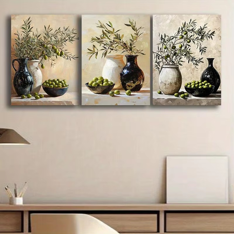 3pcs Summer Olive Branch Olive - Home Office Depot recension och pris