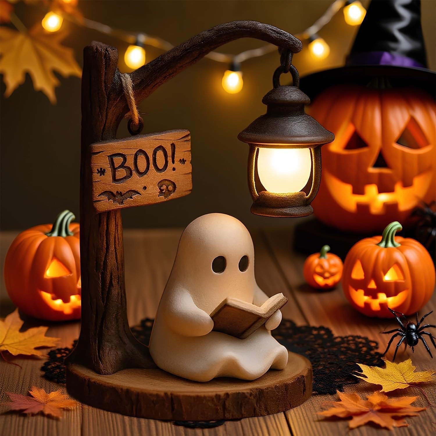 Ghost Reading Lantern 4.3x3.14 - Desk Lamp Led recension och pris