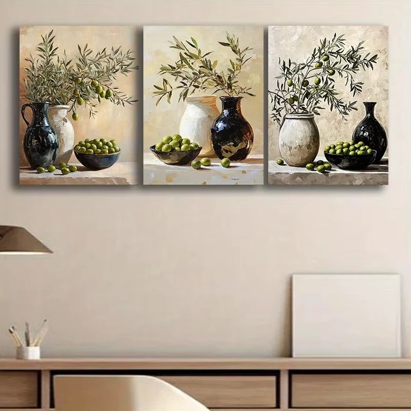3pcs Summer Olive Branch Olive - Home Office Depot recension och pris