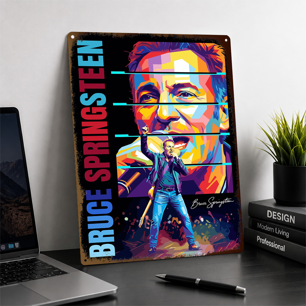 Bruce Springsteen Color Block  - Home Office Alternative recension och pris