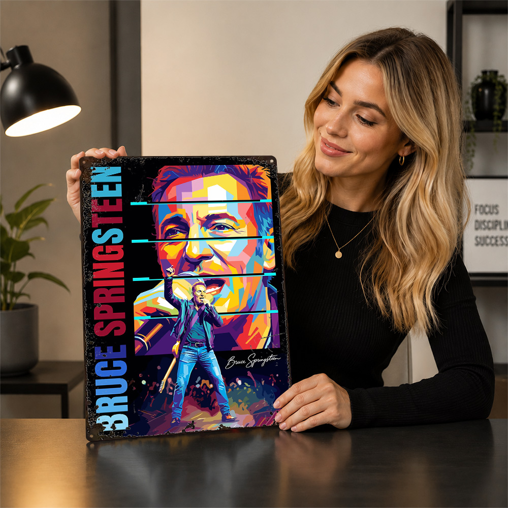 Bruce Springsteen Color Block  - Home Office Alternative recension och pris