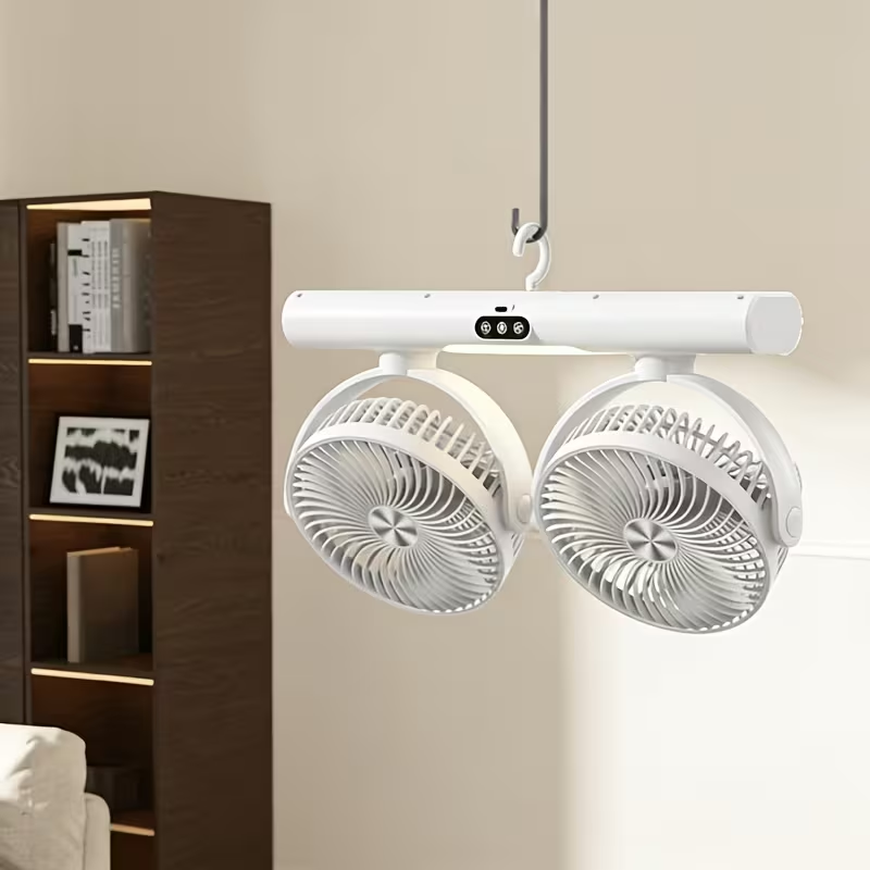 Dual-Head Circulation Fan Mode - Home Office Head recension och pris