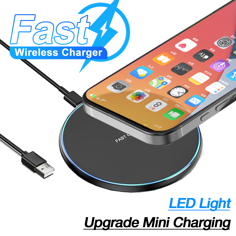 Desktop Mini Wireless Charger  - Desk Charging Station recension och pris