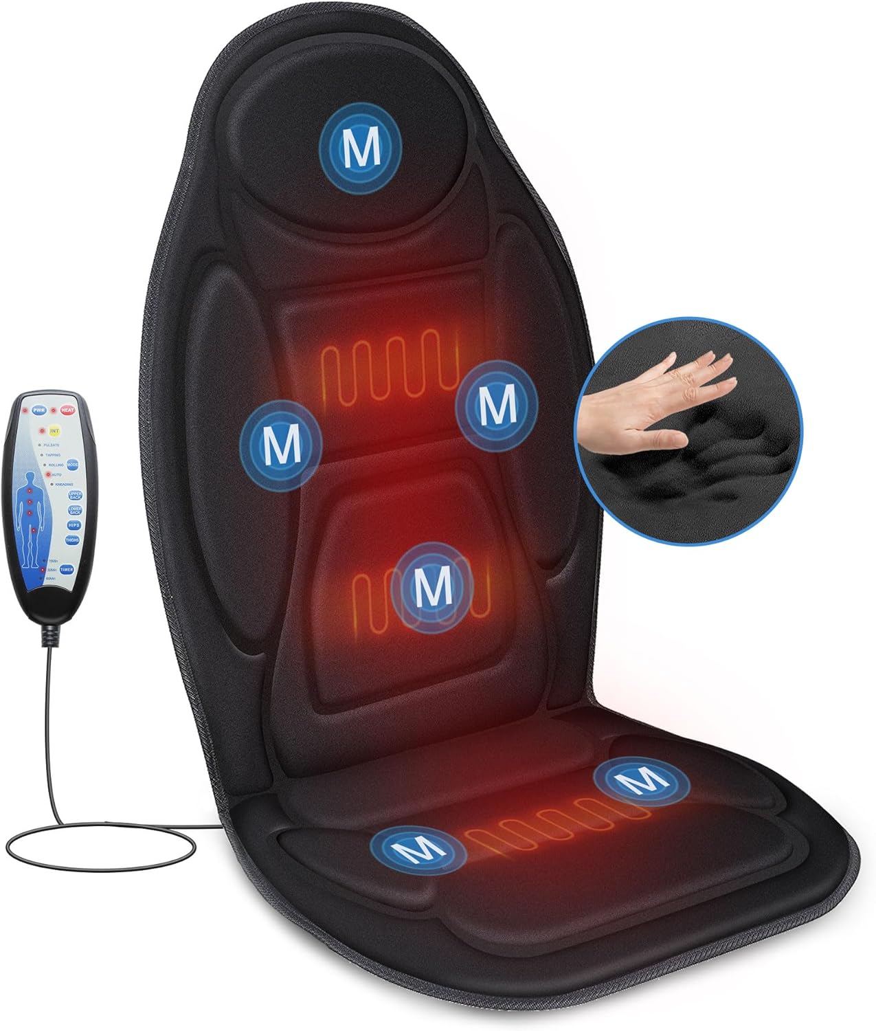 Black Rechargeable Massage Pil - Home Office Alternative recension och pris