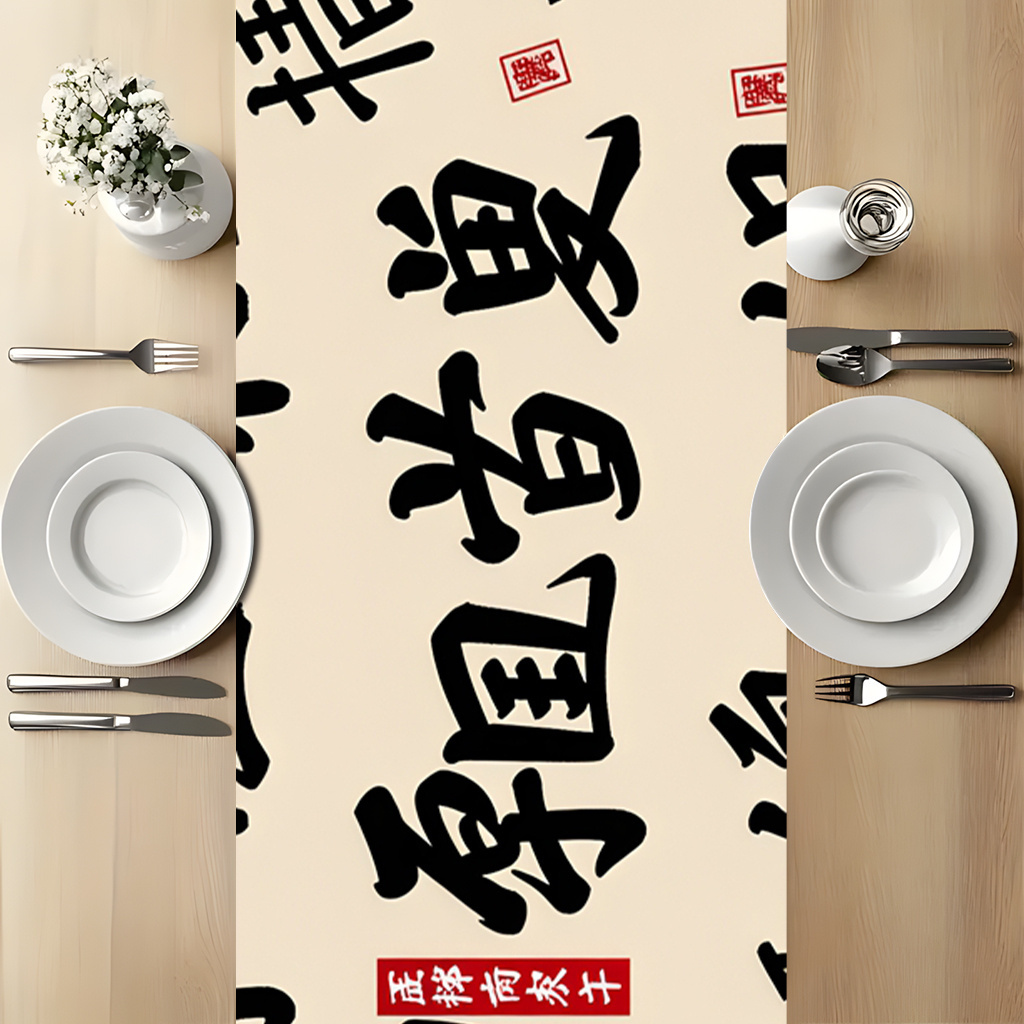 1pc Chinese Calligraphy Art Ta - Home Office News recension och pris