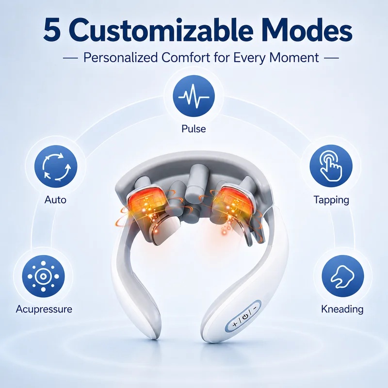 Smart Neck Massager for Adults - Home Office Equipment recension och pris