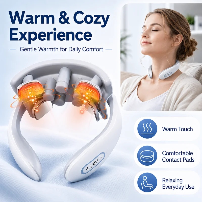 Smart Neck Massager for Adults - Home Office Equipment recension och pris
