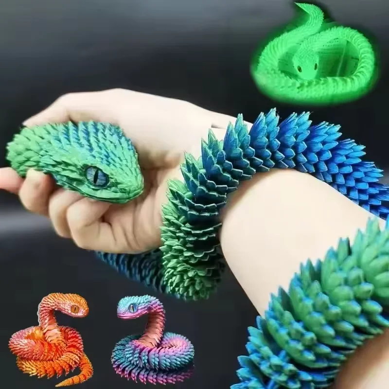 3D Printed Snake Movable Joint - Home Office Simulator recension och pris