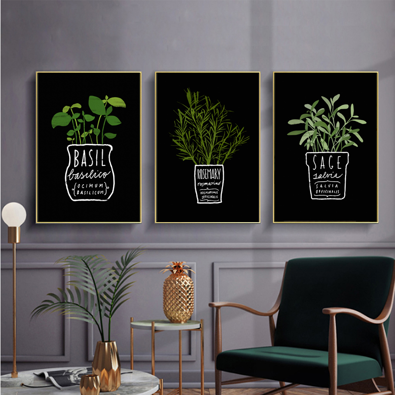 Canvas Painting Potted Green P - Home Office Depot recension och pris