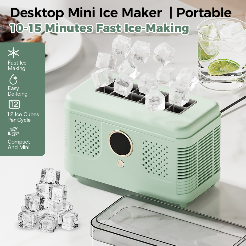 12V/220V Portable Mini Ice Mak - Home Office Equipment recension och pris