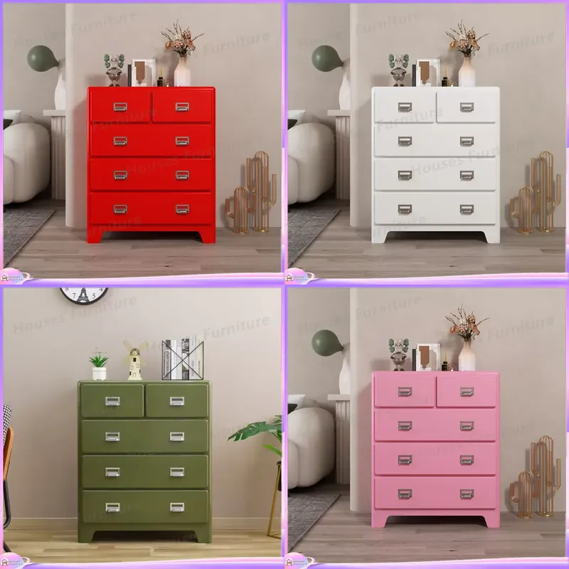 Vintage 5 Drawer Metal Shoe Ca - Office Table Home recension och pris