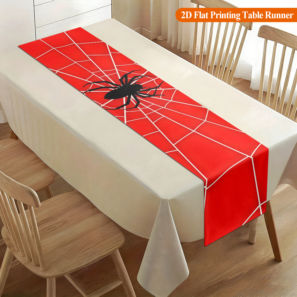 1pc Spider Web With Red Spider - Home Office News recension och pris