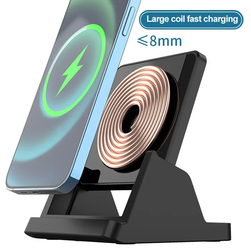 Wireless Charger Pad Stand Des - Desk Charging Station recension och pris