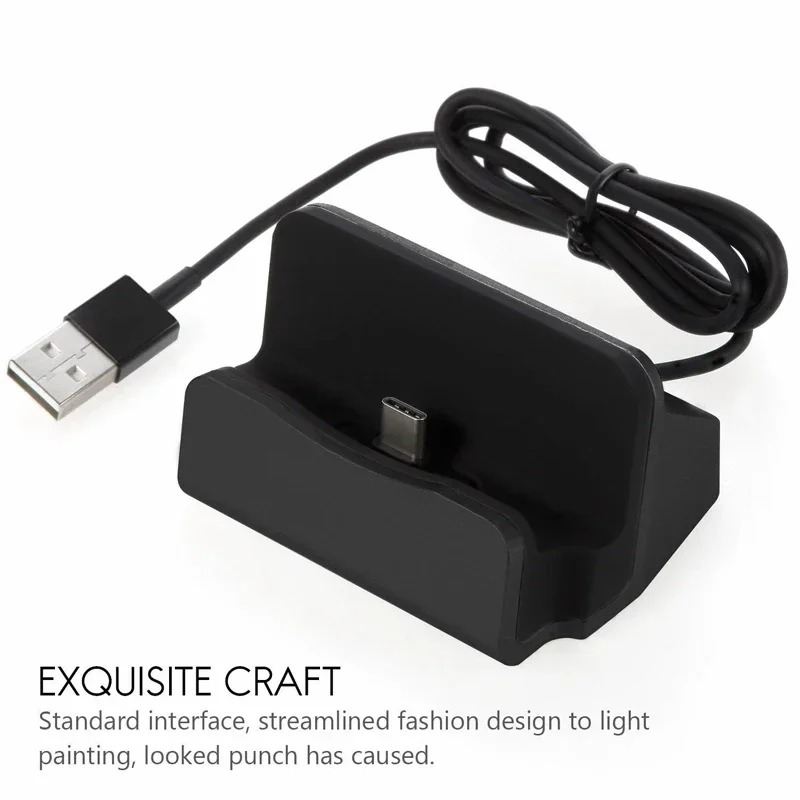 Type C USB Dock Charger Phone  - Desk Charging Station recension och pris