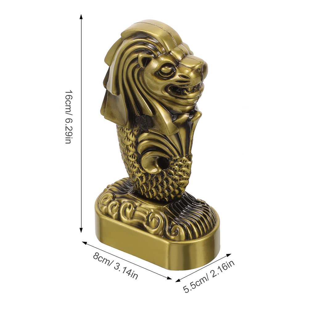 2Pcs Merlion Singapore Metal S - Home Office Singapore recension och pris