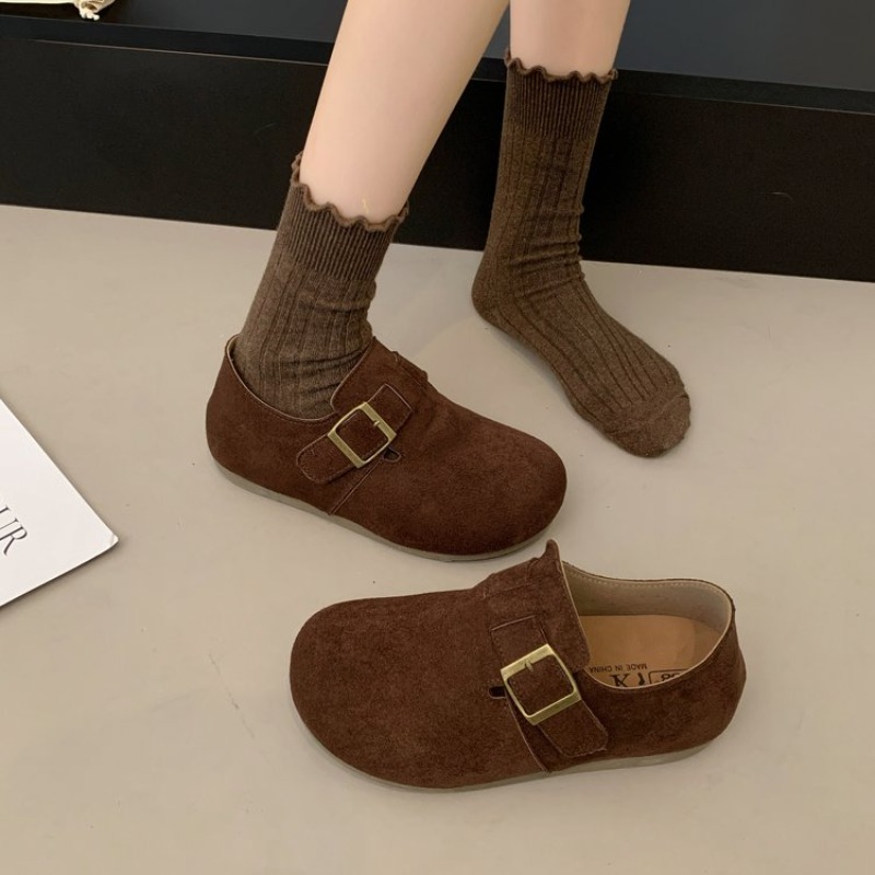 Women Suede Closed Back Birken - Home Office For Two recension och pris