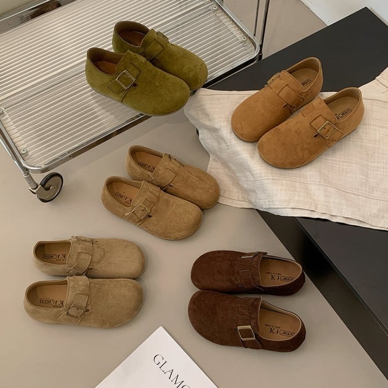 Women Suede Closed Back Birken - Home Office For Two recension och pris