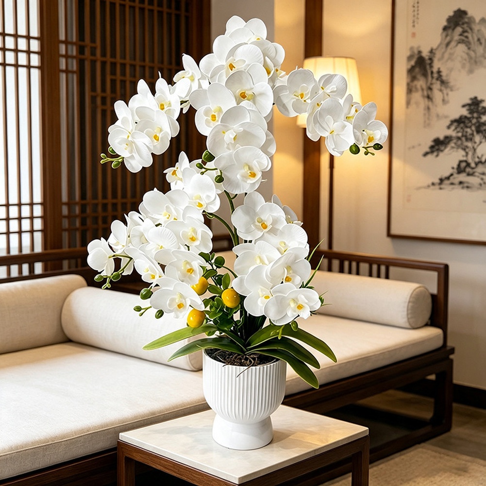 54 Head Faux Phalaenopsis Orch - Home Office Depot recension och pris