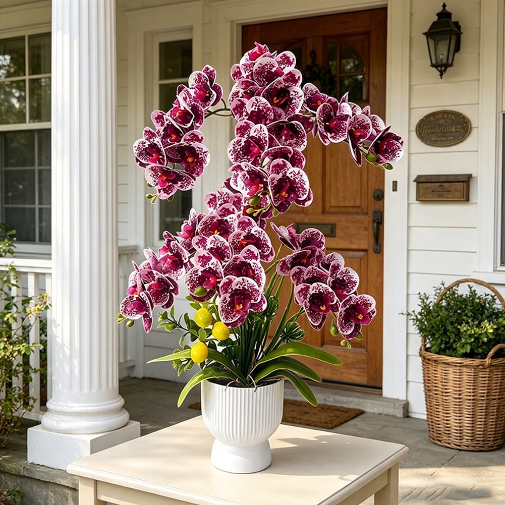 54 Head Faux Phalaenopsis Orch - Home Office Depot recension och pris