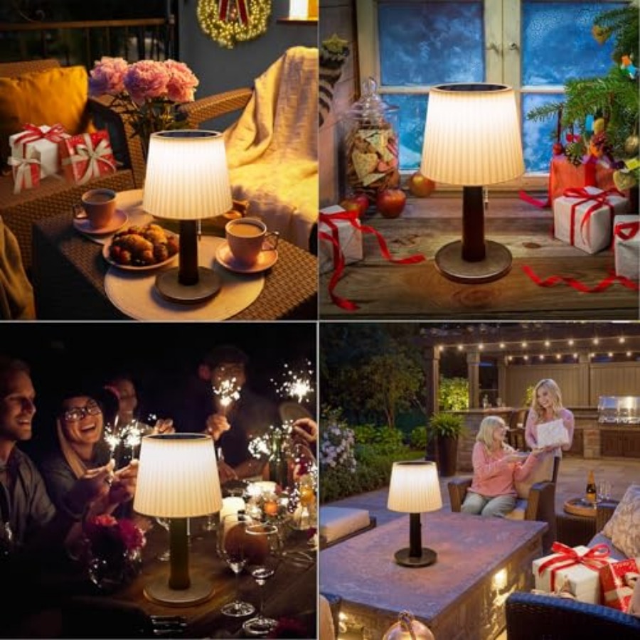 Solar Table Lamps Outdoor Indo - Desk Lamp Led recension och pris