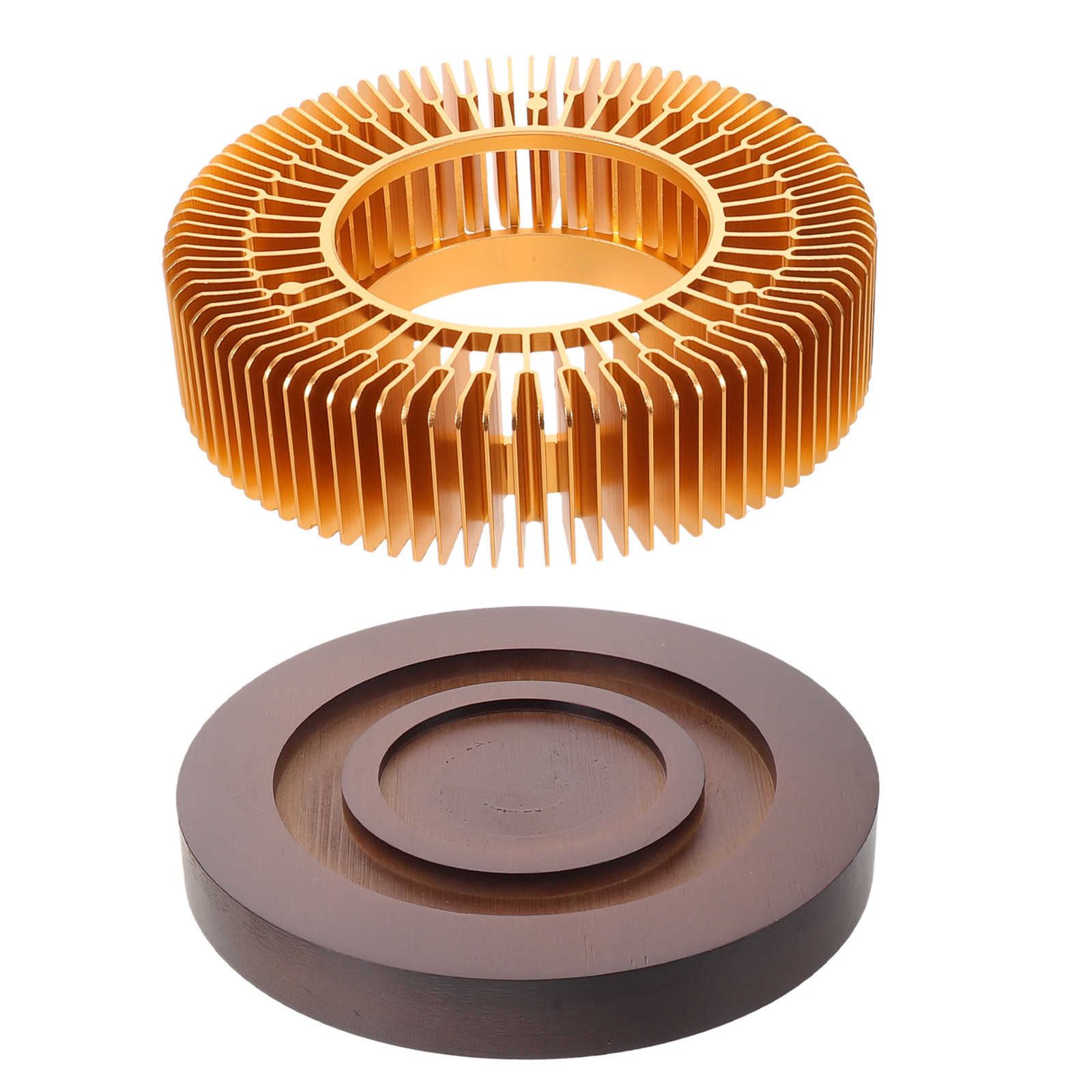 Gold Tea Pot Warmer Heater Alu - Office Table Home recension och pris