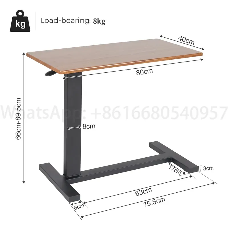 Movable Over Bed Laptop Bedsid - Office Table Home recension och pris