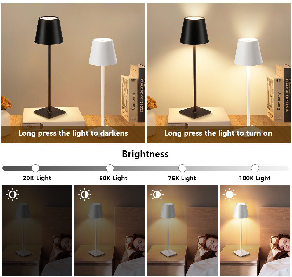 LED Rechargeable Desk Light Wi - Desk Lamp Led recension och pris