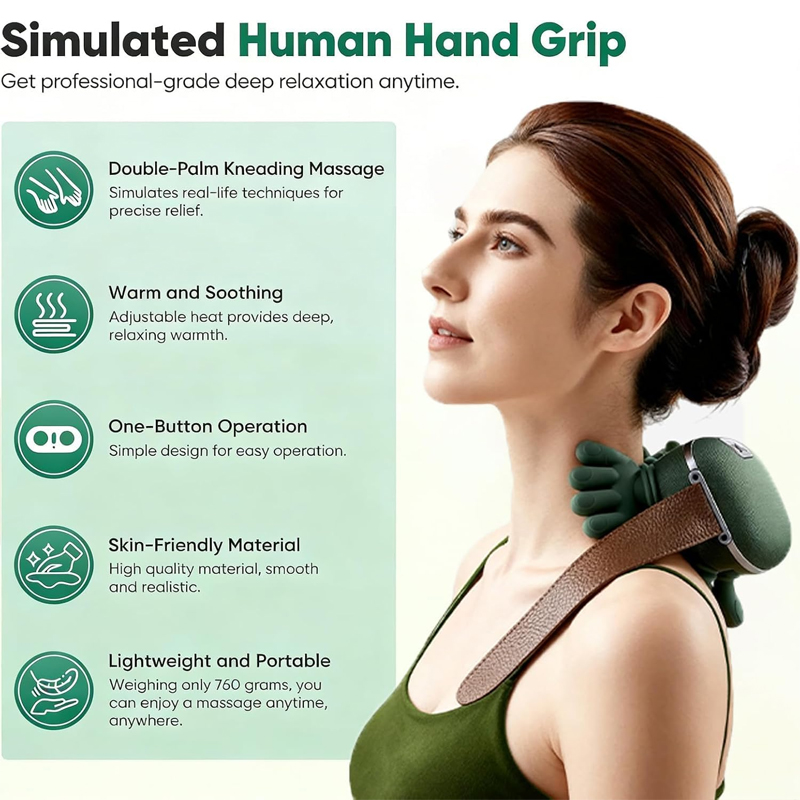 Neck Shoulder Massager, Shiats - Home Office Alternative recension och pris