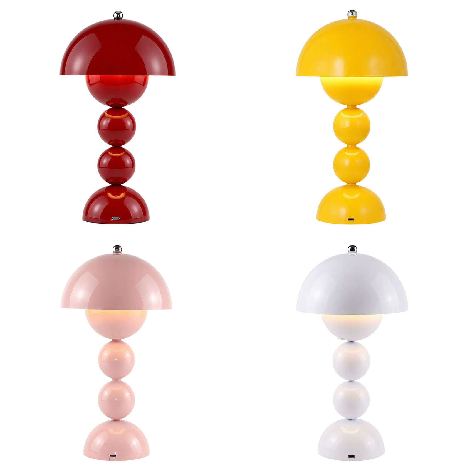 Vintage Mushroom Table Lamp US - Desk Lamp Led recension och pris