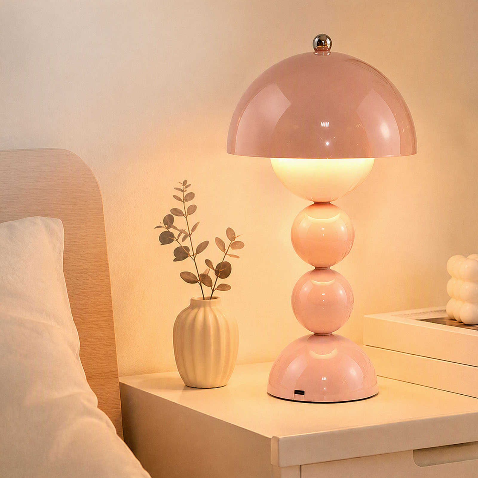 Vintage Mushroom Table Lamp US - Desk Lamp Led recension och pris