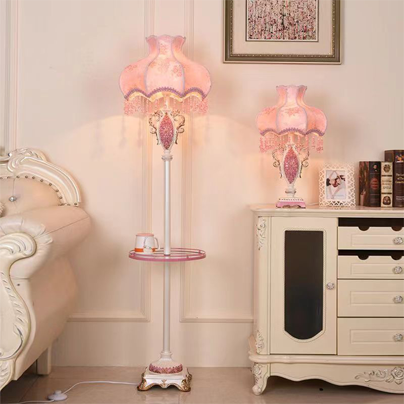 European Pink Table Lamp Luxur - Desk Lamp Led recension och pris