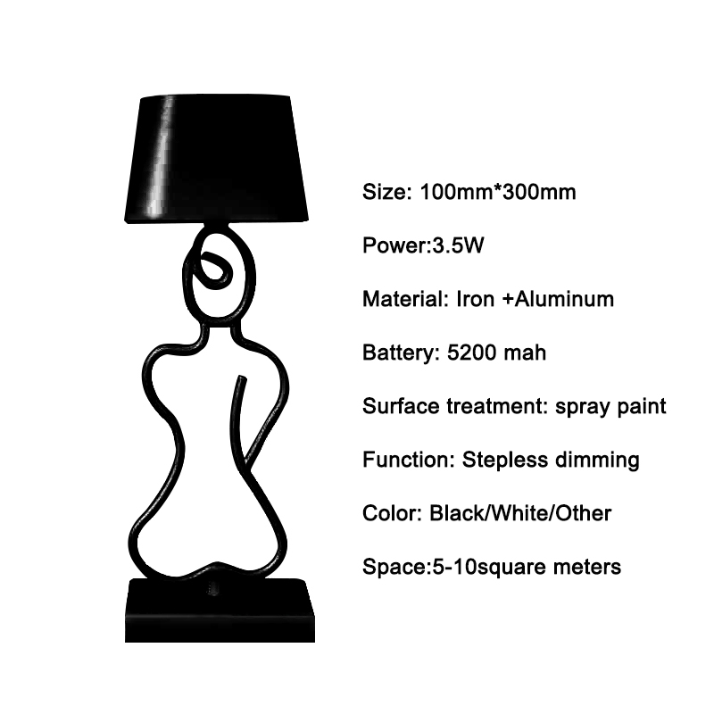 Dropshipping Modern Rechargeab - Desk Lamp Led recension och pris