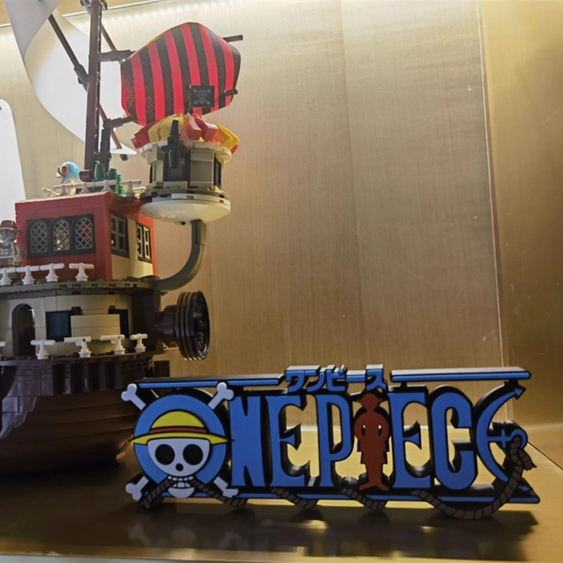 One Piece Logo Figure 3D Print - Home Office Romance Manga recension och pris
